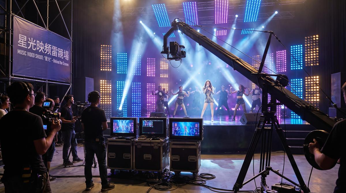 蘑菇视频MV拍摄视频幕后